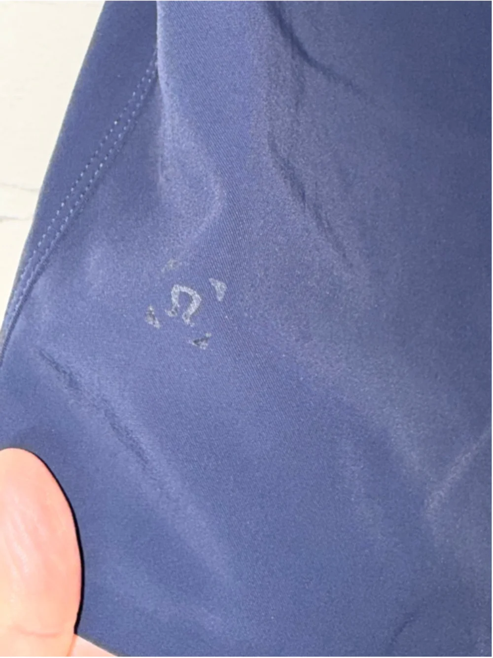 Men's Lululemon Athletic Shorts UNLINED Pace Breaker Size Large Blue Black